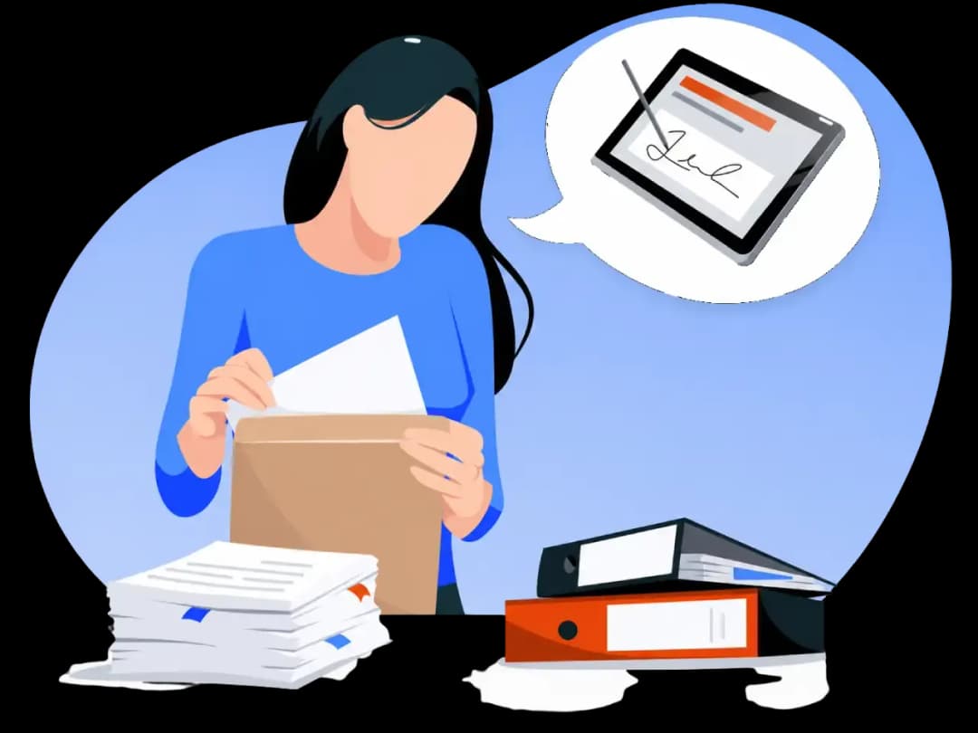 Send documents to India