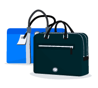 pack bags to send ahead