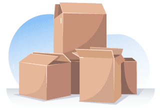 choosing boxes for shipping