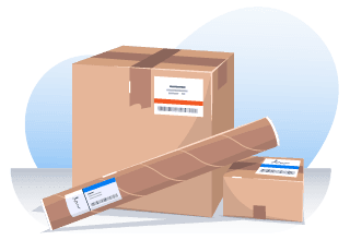 label box for shipping